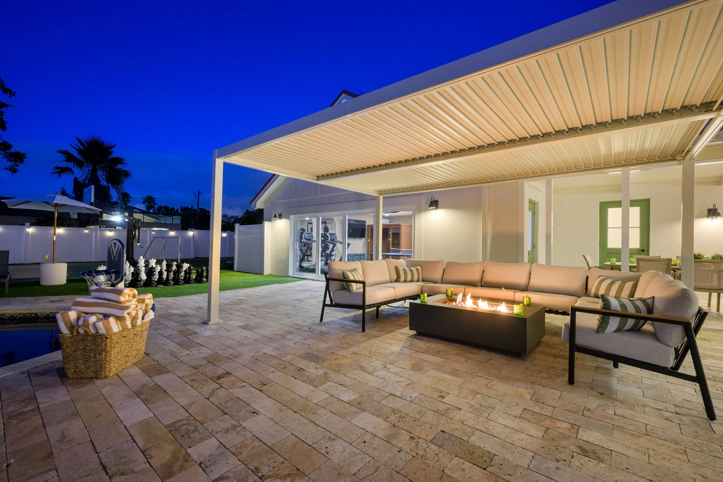 Design-forward private vacation home operated by Kasu Resorts
